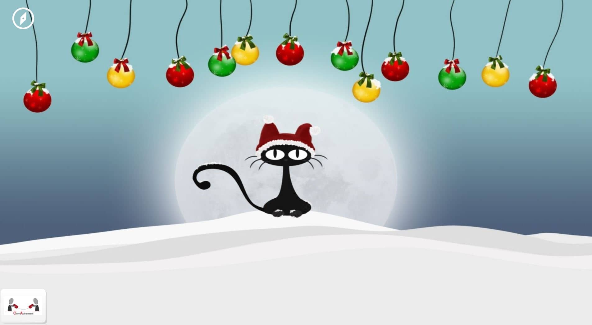 Scène visuelle noel